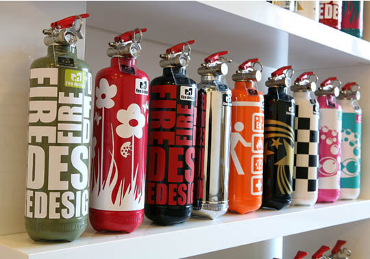 designer fire extinguisher