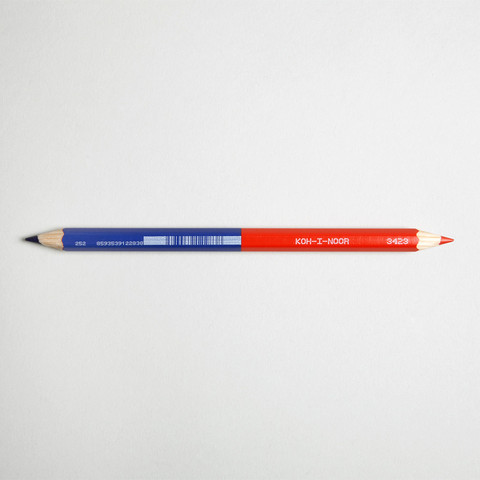 Two color pencil