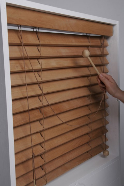 Beat Blinds, xylophone window blinds. Put a little sound in your sill!