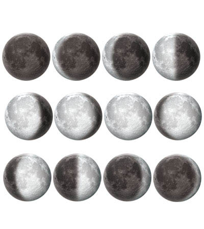 moon phases. Moon In My Room