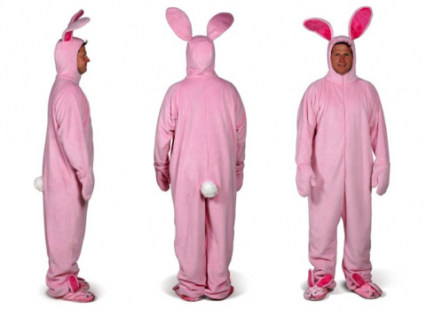 pink bunny pajamas