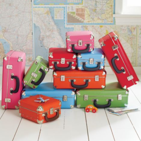 mini suitcases