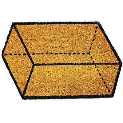 geometric doormat