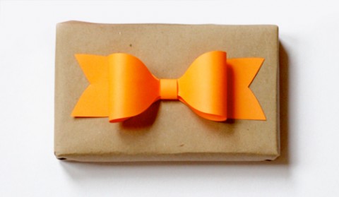 How To make a paper bow