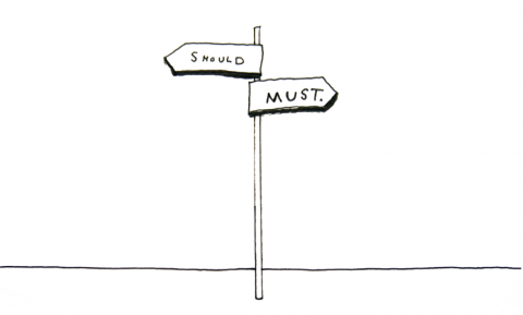 The crossroads of should and must