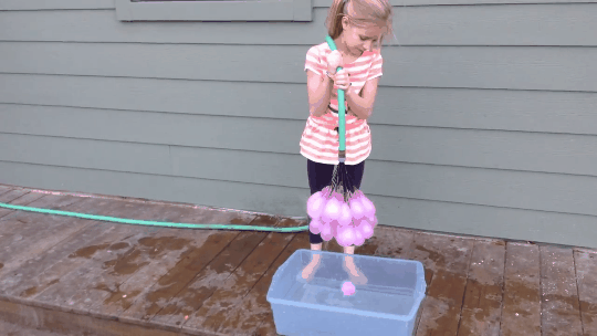 how to fill water balloons in no time