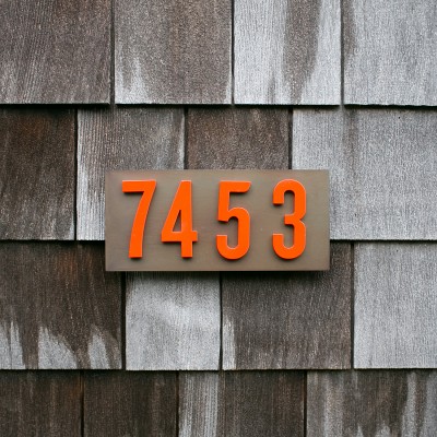 magnetic house numbers