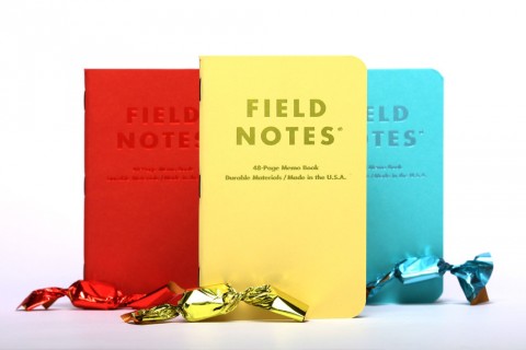 candy colored field notes